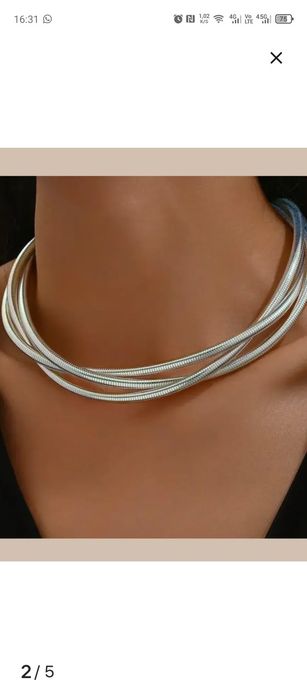 Продам новый набор ожерелье и браслет