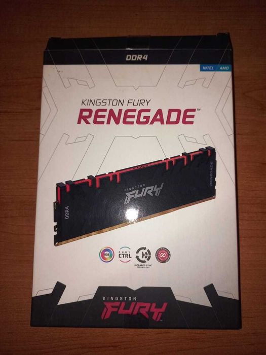 Оперативная память DDR-4 DIMM 16Gb/3600MHz Kingston Fury Renegade RGB