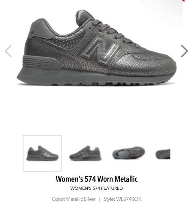 Женские Women's 574 Worn Metallic

Алматы