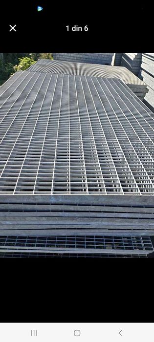 Trepte metalice zincate la dimensiunea dorita de client oferim transport în toată tara detali la 0734 750 189