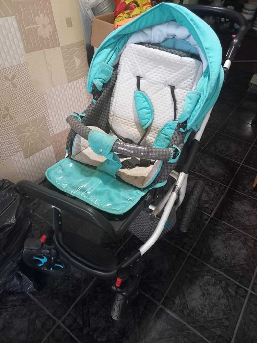 Бебешка количка MAZERATI 3в1