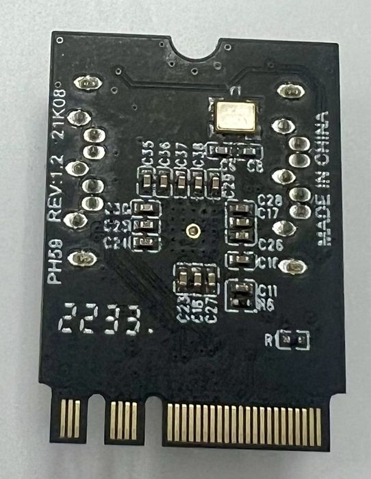 M.2 to SATA порта - JMB582