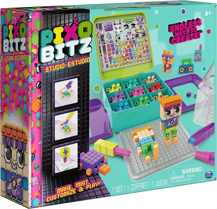 Творчески комплект PIXO BITZ Кубчета за моделиране Студио Spin Master