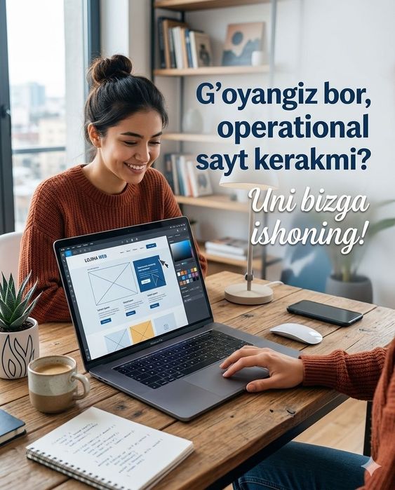 Sizga sayt kerakmi yoki boshqa kompaniya uchun ilovalar kerakmi