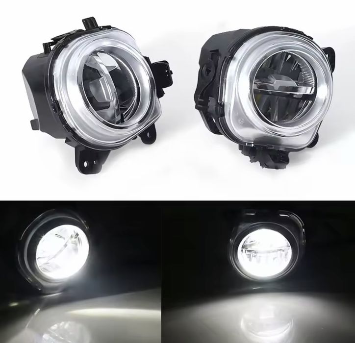 Proiectoare Proiector Lumini Lumina Lampa Stanga Dreapta Ceata Model LED Bmw X3 X4 X5 X6 F25 F26 F15 F16 63177317251 63177317252