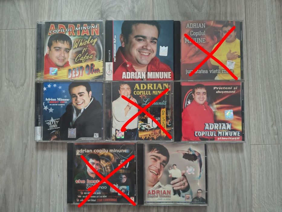 Vand cd uri Adrian copilul minune