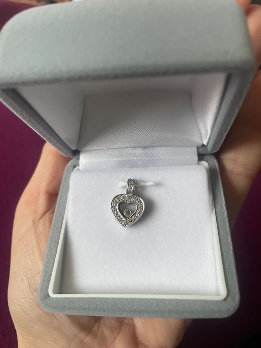 Pandantiv din aur 18k cu diamante naturale