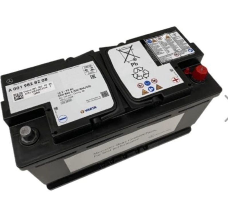 Baterie pornire originala Mercedes-Benz 12V, 92Ah, AGM