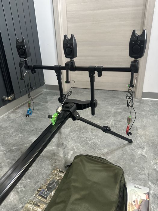 Rod Pod Robinhan 3 Posturi – complet echipat cu 3 avertizori + 3 swingeri – nou