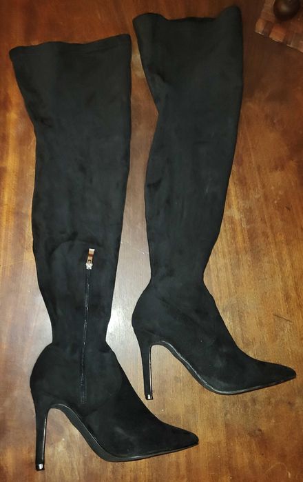 ластични елегантни Чизми № 38