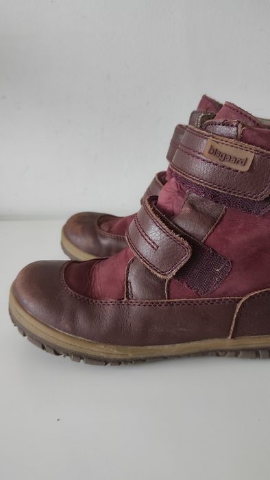 Ghete Bisgaard impermeabile îmblănite - Falke Bordeaux mărime 34