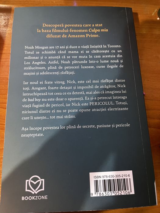 Cartea Pacatul meu