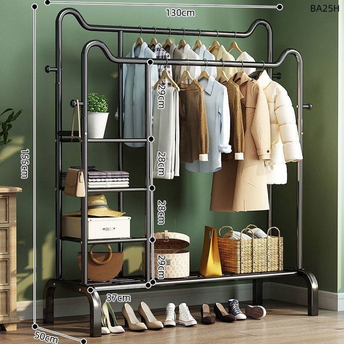 Доставка бесплатная Двойная вешелка для одежды