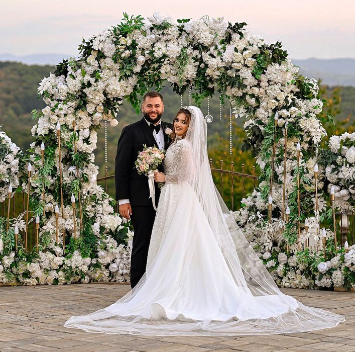 Rochie de mireasa 2 în 1