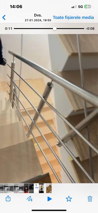 Balustrade din inox