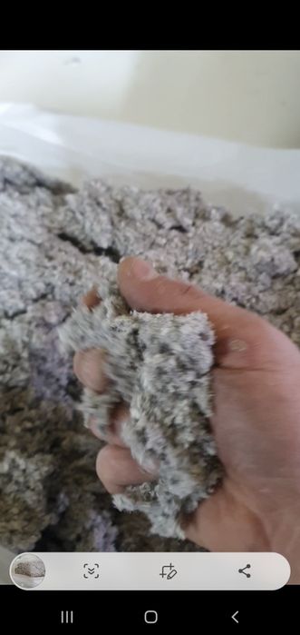 Эковата в мешках