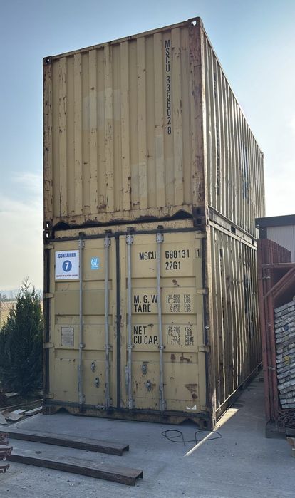 Inchiriez sau Vand container metalic maritim si birou