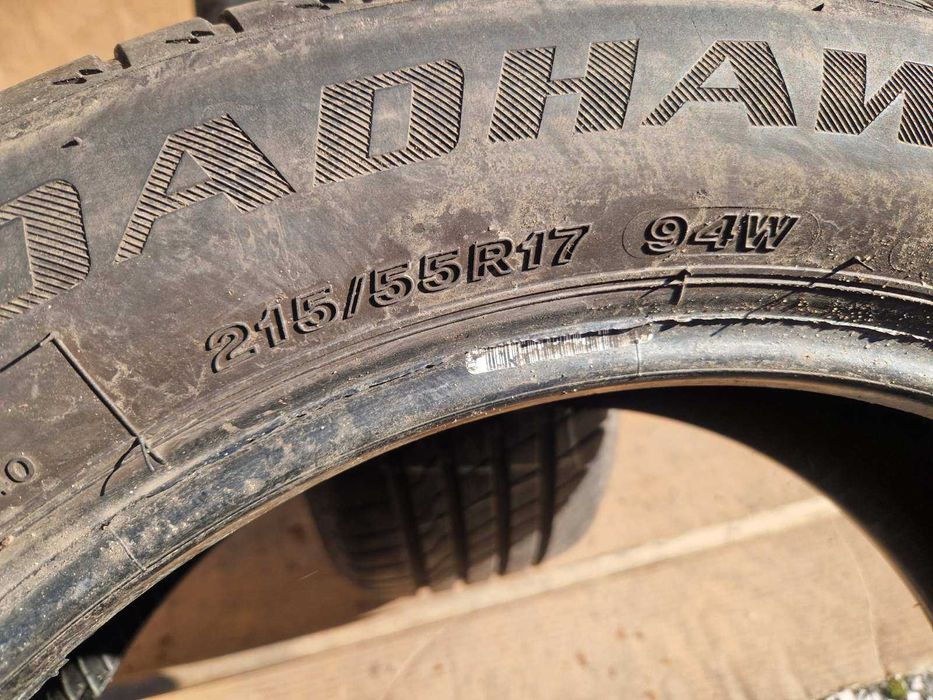 2 Firestone R17 215/55 Летни гуми  DOT0622