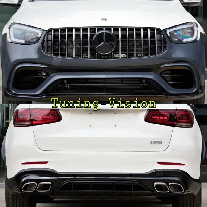 X253 Facelift пакет bodykit GLC63AMG броня дифузьор накрайници решетка