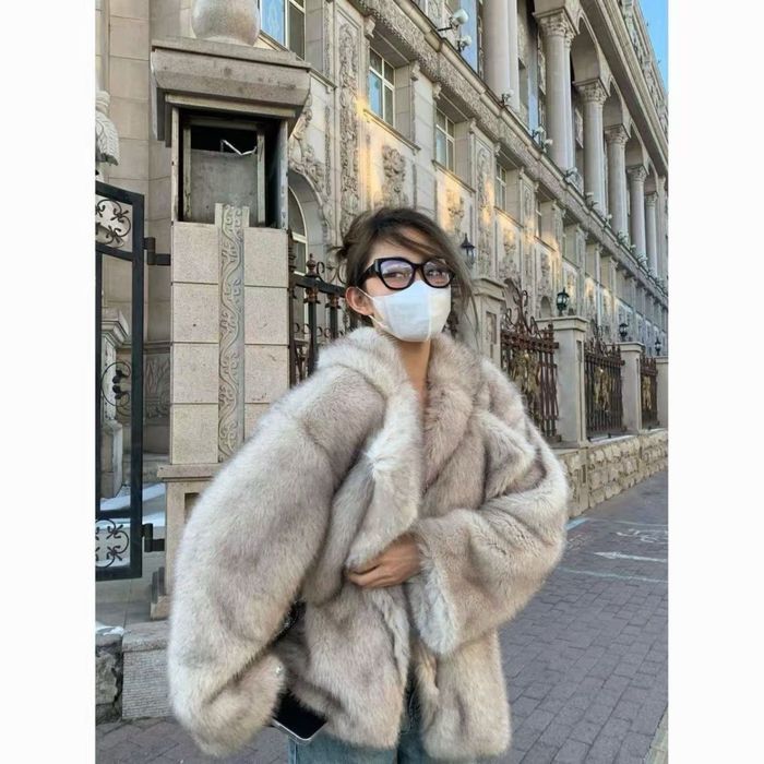 Эко шубка на весну/осень