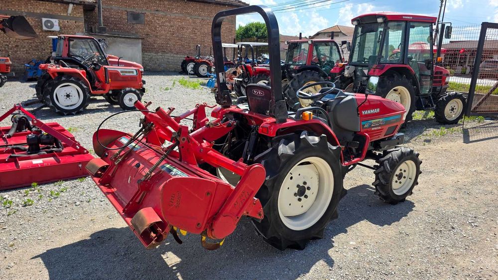 Японски трактор Yanmar AF224S с фреза, 24 кс, 4x4, АграБГ Джолев