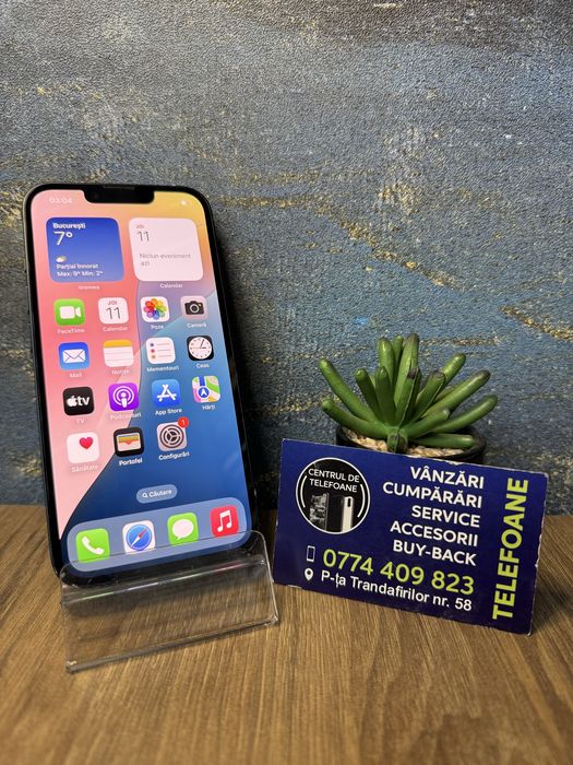 Iphone 14/128Gb/Garantie 2Ani Centrul de Telefoane/Rate