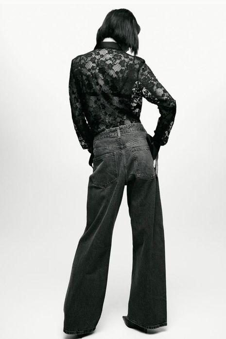 H&M Женские широкие джинсы. Новые. Размер 46. L