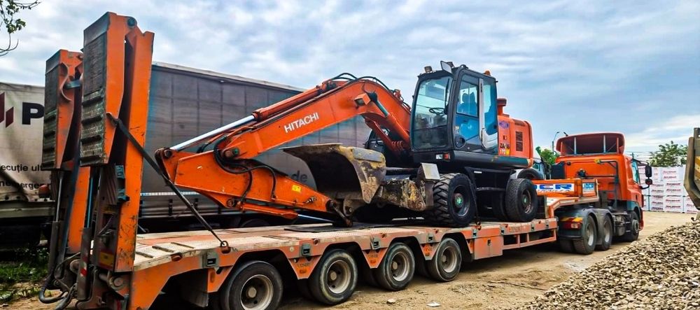 Inchiriez excavator pe roti hitachi 19 tone