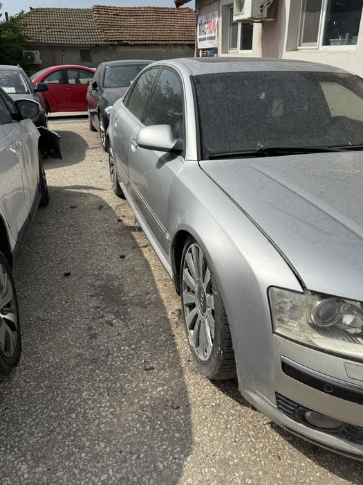 Audi A8 d3 4.2 FSI, Ауди А8 на ЧАСТИ 2003 малък катинар 4.2фси газ Bfm