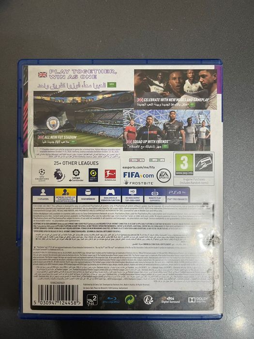 Продам игровой диск FIFA 21
