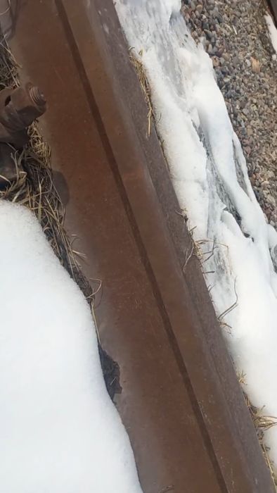 Ж.Д рельсы комплект с шпаламы