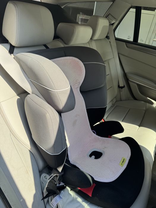 Cybex Стол за кола Aura Fix Cobblestone (9-36 кг)