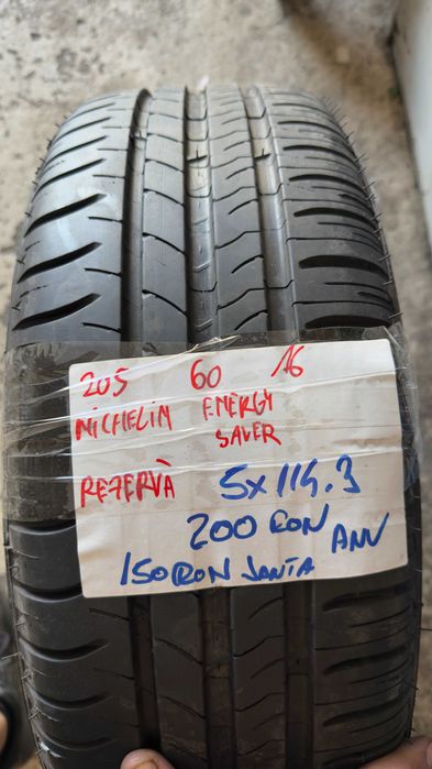 Rezerva Renault Scenic Duster Honda Toyota 205 60 16 vara Michelin