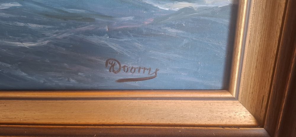 Морски пейзаж-бурно море