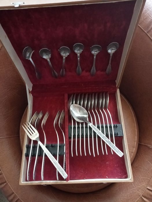 Сов. набор серебро!