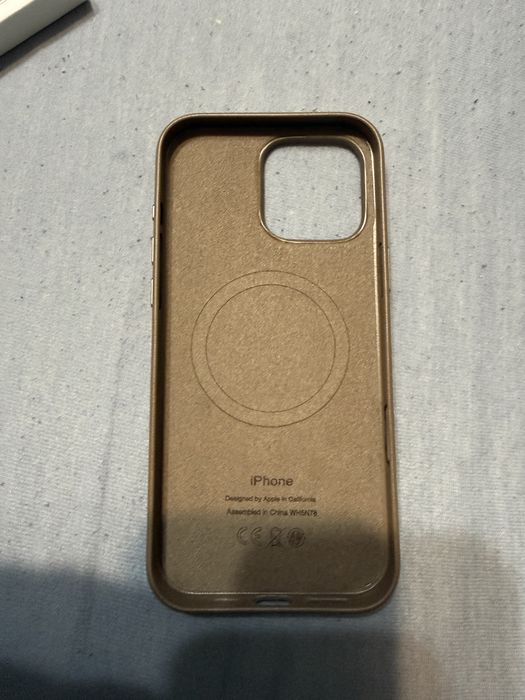 Husa piele iphone 16 pro max originala
