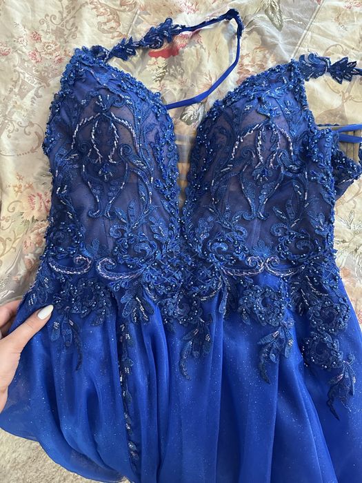 Синя Бална Рокля