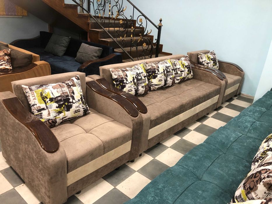 Диван,2кресла,поролон.Скидка до 30.06=107000 Жангильдина Рыскулова