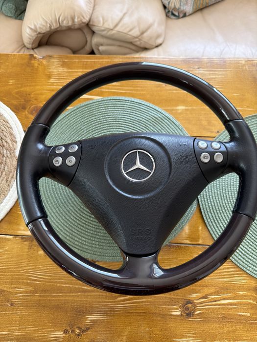 Махагонов волан за Мерцедес W203 face R171