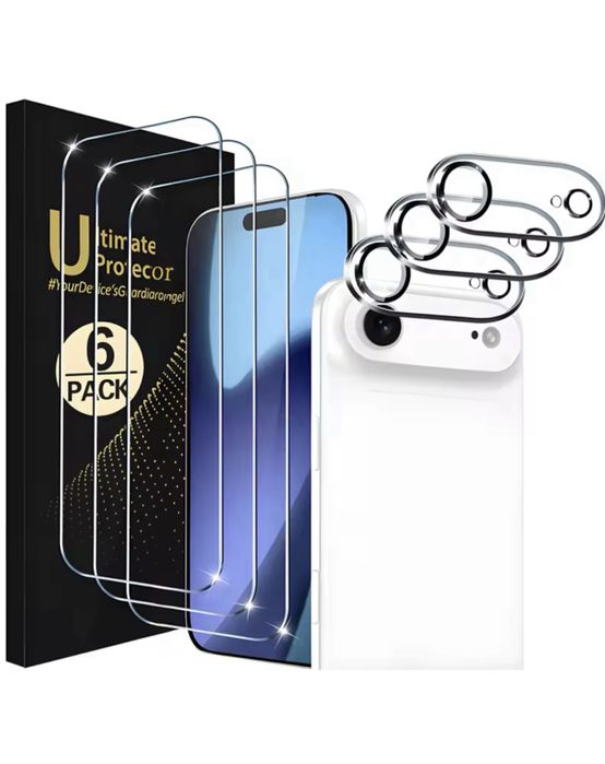 Iphone 17 PRO PRO MAX AIR Duo Pack Folia Clear Camera + Folie Sticla