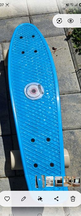 Penny board Oxelo albastru