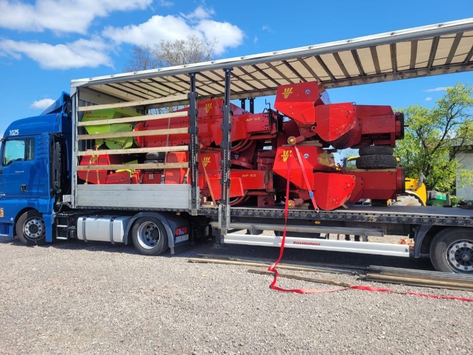 Пресс-подборщики из Европы.