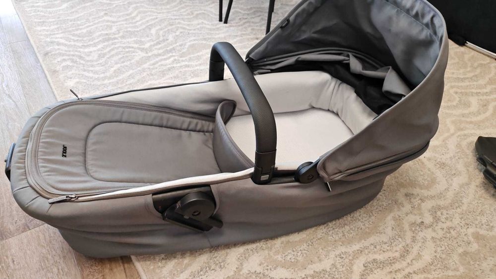 Landou pliabil Joolz Aer+, culoare Stone Grey