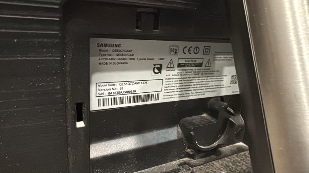 Samsung QLED Q7C – 4K UHD, Smart TV, ecran curbat