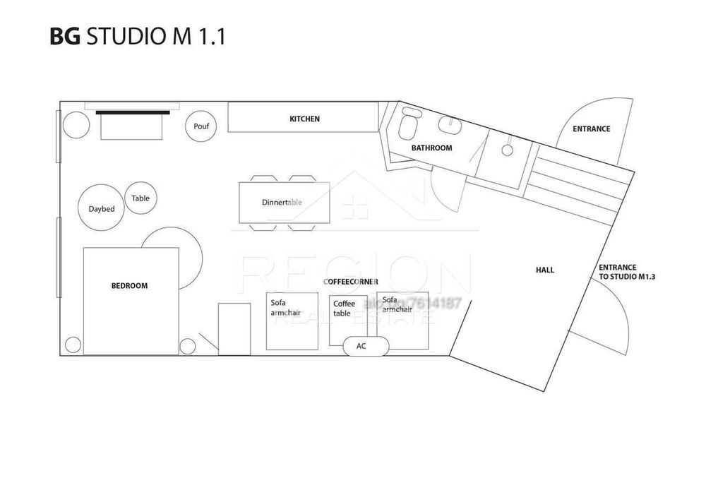 Дава се под наем Едностаен апартамент в Варна, Център - 54 кв.м за 600 € - Снимка #6
