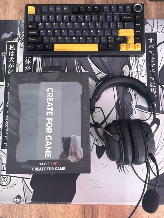 Наушники havit h2002d + колонки sven