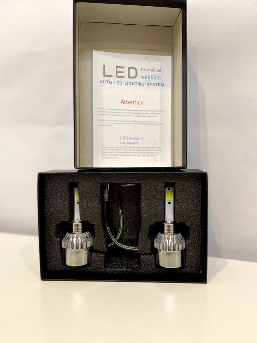 Led (лэд) лампы С6 светодиодные лампочки автомобильные светодиоды