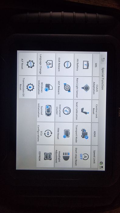 Tester Xtool D8S modificare km