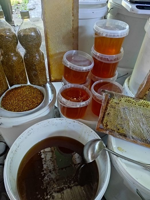 Продам мёд натуральный со своей пасики
