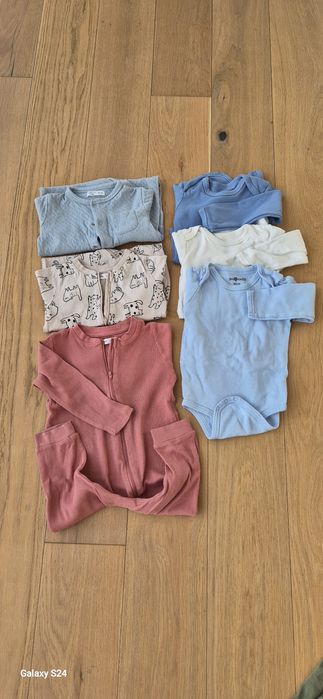 Lot pijama baiat, mărimea 86-92 (body+salopete)
